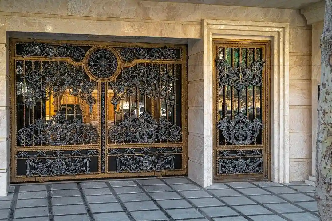 خرید درب آهنی حیاط خرید درب آهنی حیاط