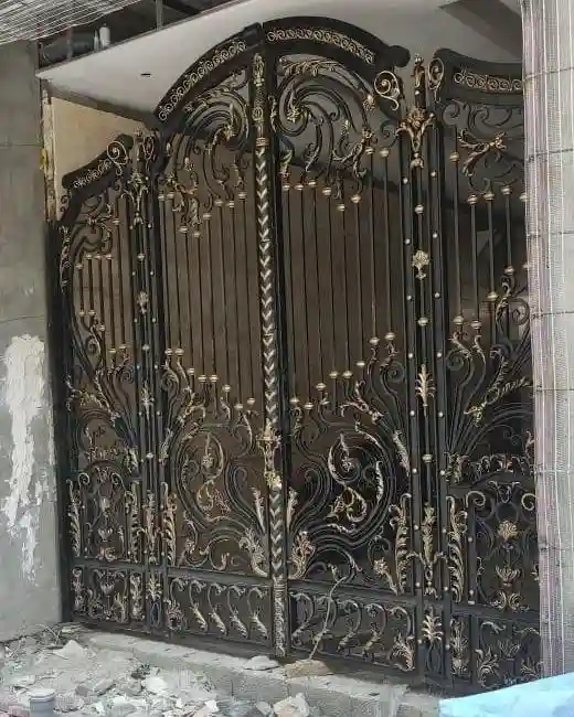 photo_2023-02-26_20-03-15 - Copy مدل درب حیاط ساده و شیک دو لنگه