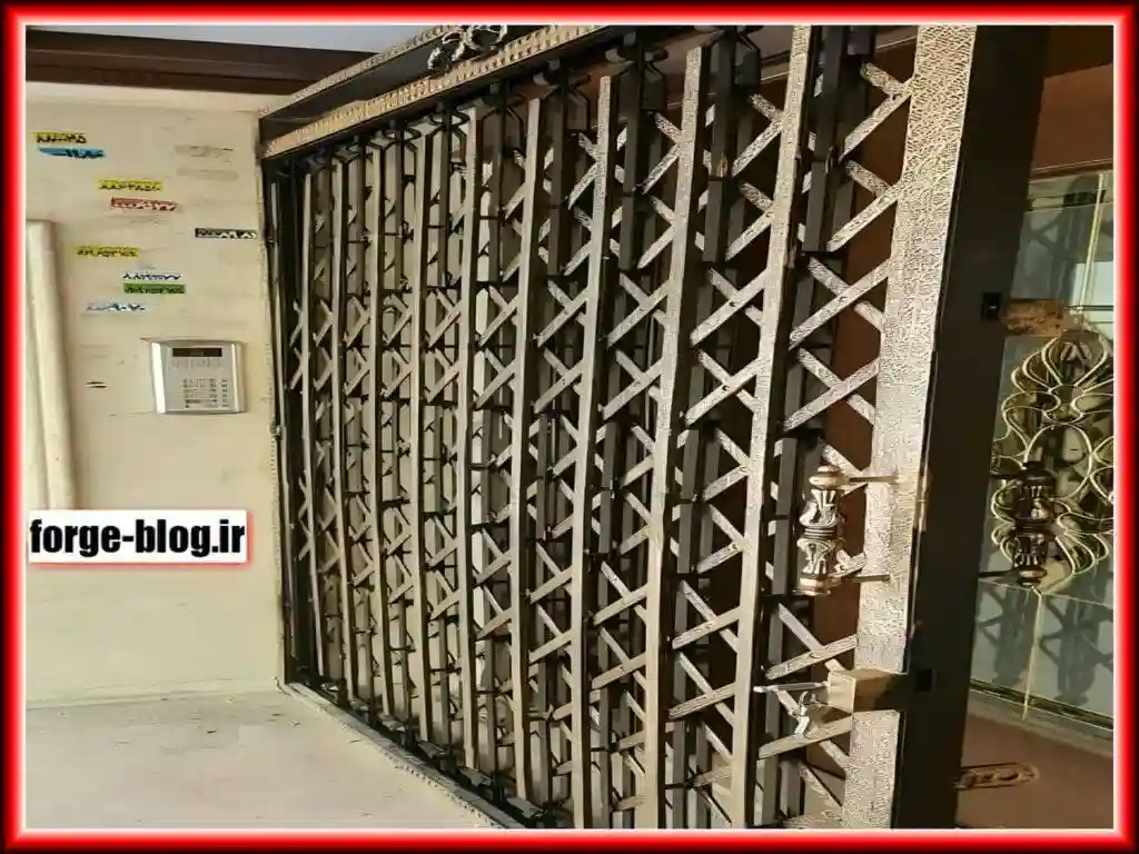 مزایای استفاده از درب آکاردئونی مزایای استفاده از درب آکاردئونی