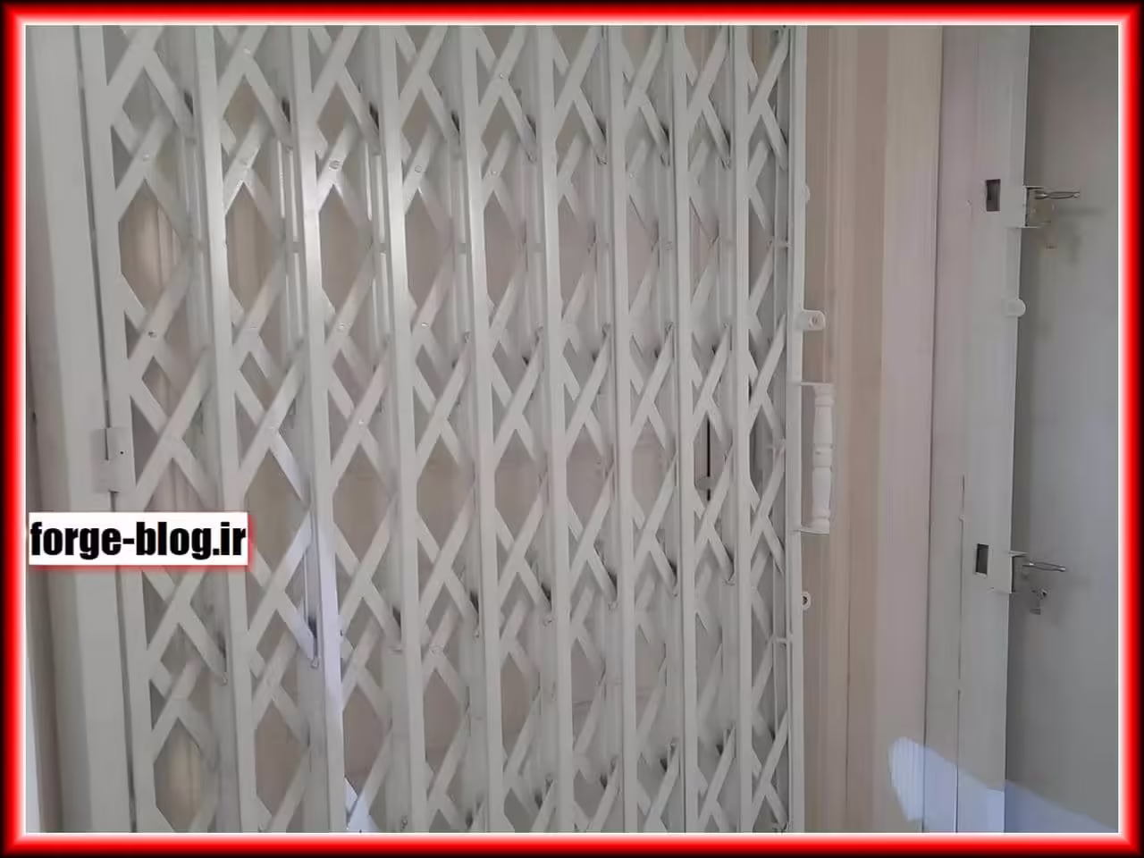 درب آکاردئونی و صرفهجویی در فضای داخلی درب آکاردئونی و صرفهجویی در فضای داخلی