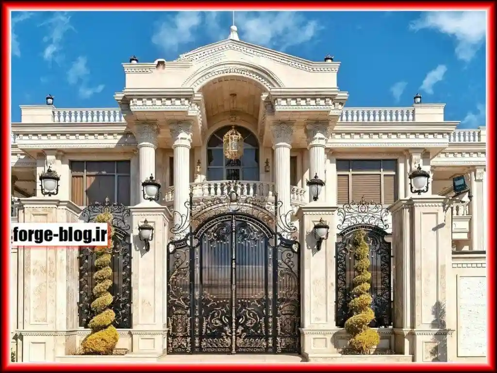 ویژگیهای منحصر به فرد درب حیاط فرفورژه برای ورودی خانهها و ویلاها ویژگیهای منحصر به فرد درب حیاط فرفورژه برای ورودی خانهها و ویلاها