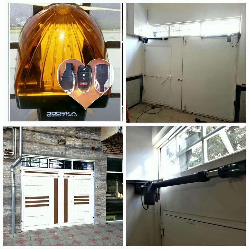 جک درب پارکینگ بازویی 604 انتخاب جک درب پارکینگ