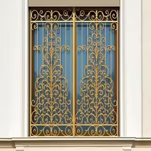 حفاظ پنجره مدل اشرافی زرین