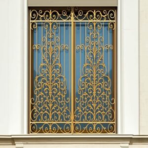 حفاظ پنجره مدل اشرافی زرین