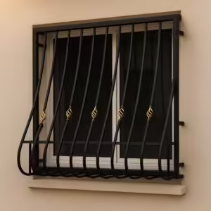 حفاظ پنجره مدل سبدی ارکیده با جاگلدانی