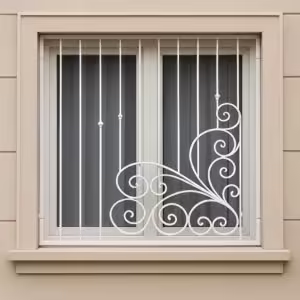 حفاظ پنجره مدل گل پیچ