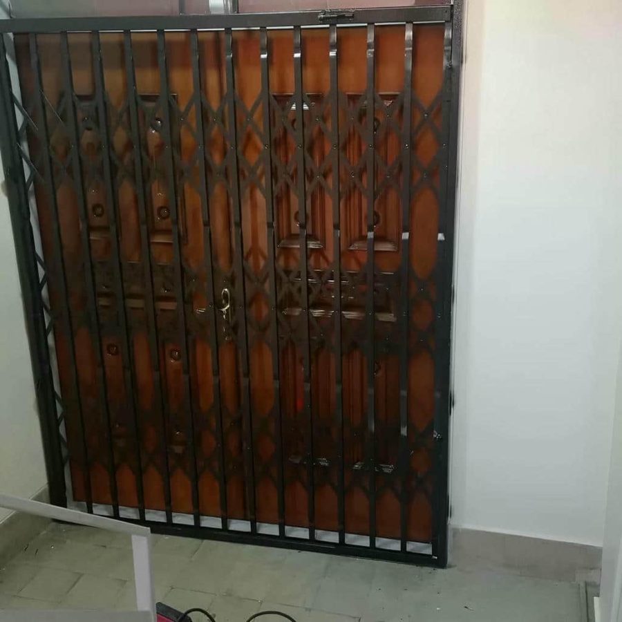 مدل سه گل درب آکاردئونی