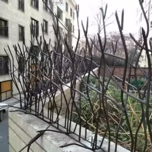 بهترین نرده آهنی دیوار