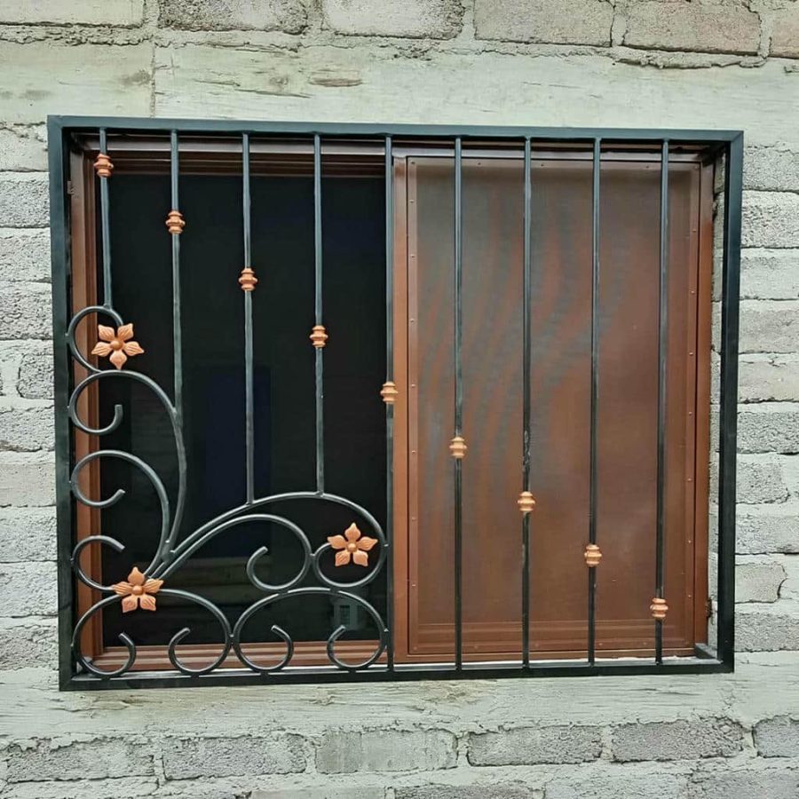 نمونه نصب حفاظ پنجره