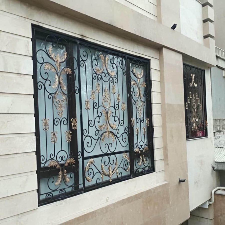 نمونه طراحی حفاظ پنجره