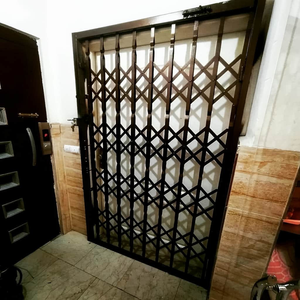 حفاظ آکاردئونی کشویی چهار گل