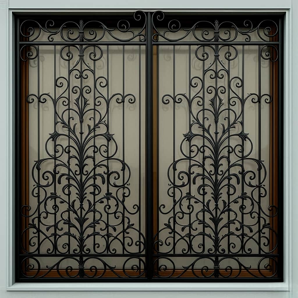 قیمت حفاظ پنجره مدل اشرافی زرین