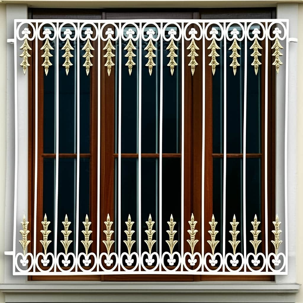 خرید حفاظ پنجره مدل افشان