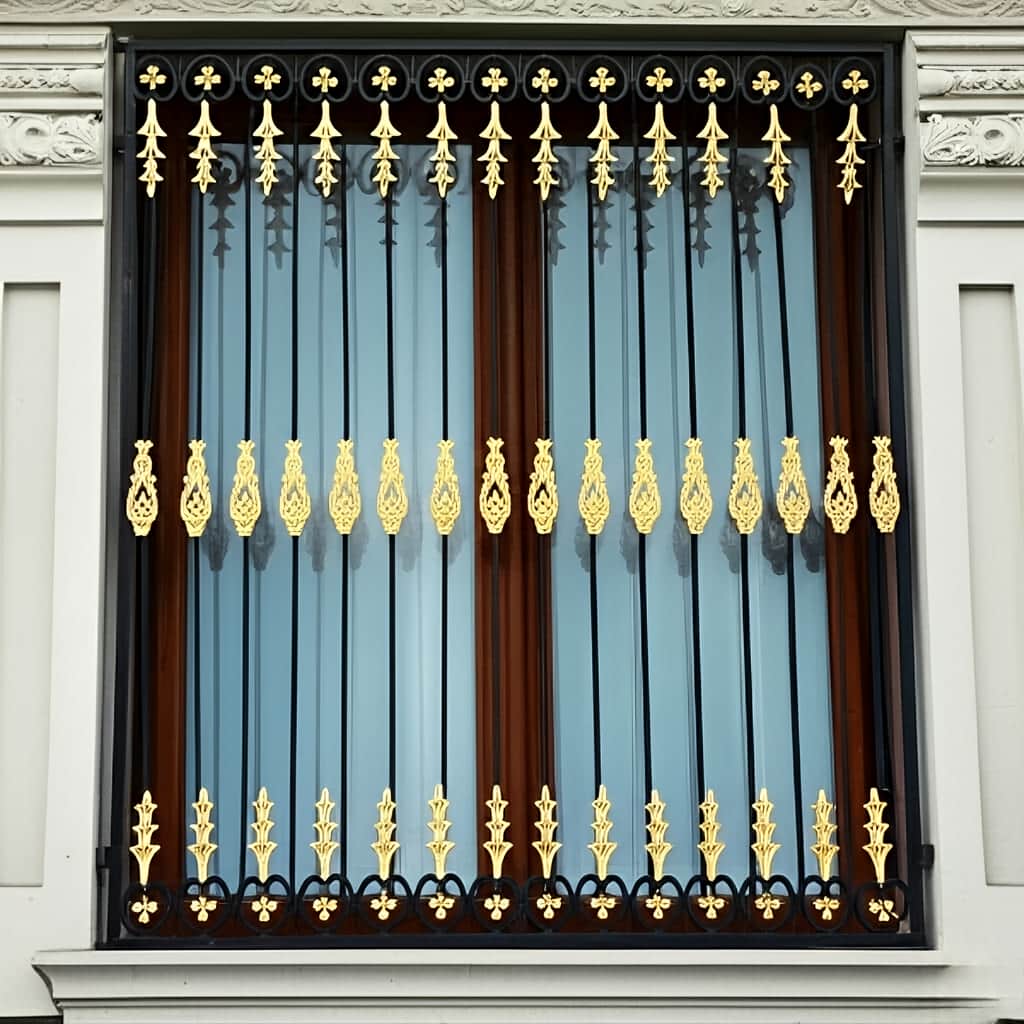 قیمت حفاظ پنجره مدل افشان