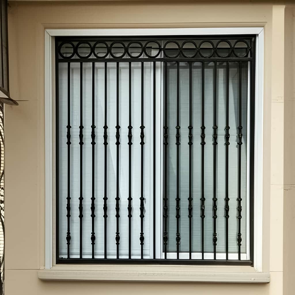 خرید حفاظ پنجره مدل حلقه ای کلاسیک