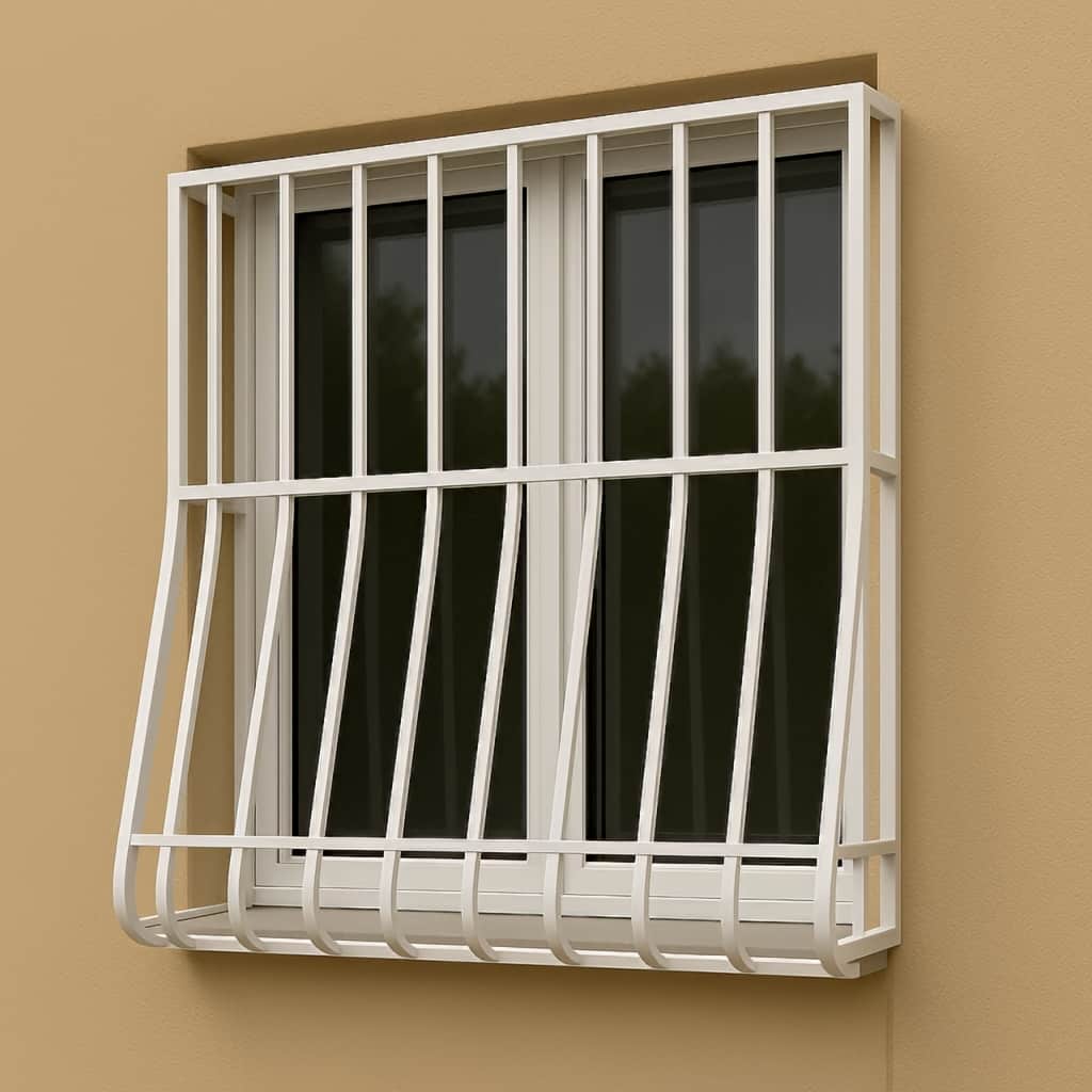 قیمت حفاظ پنجره مدل سبدی ارکیده با جاگلدانی