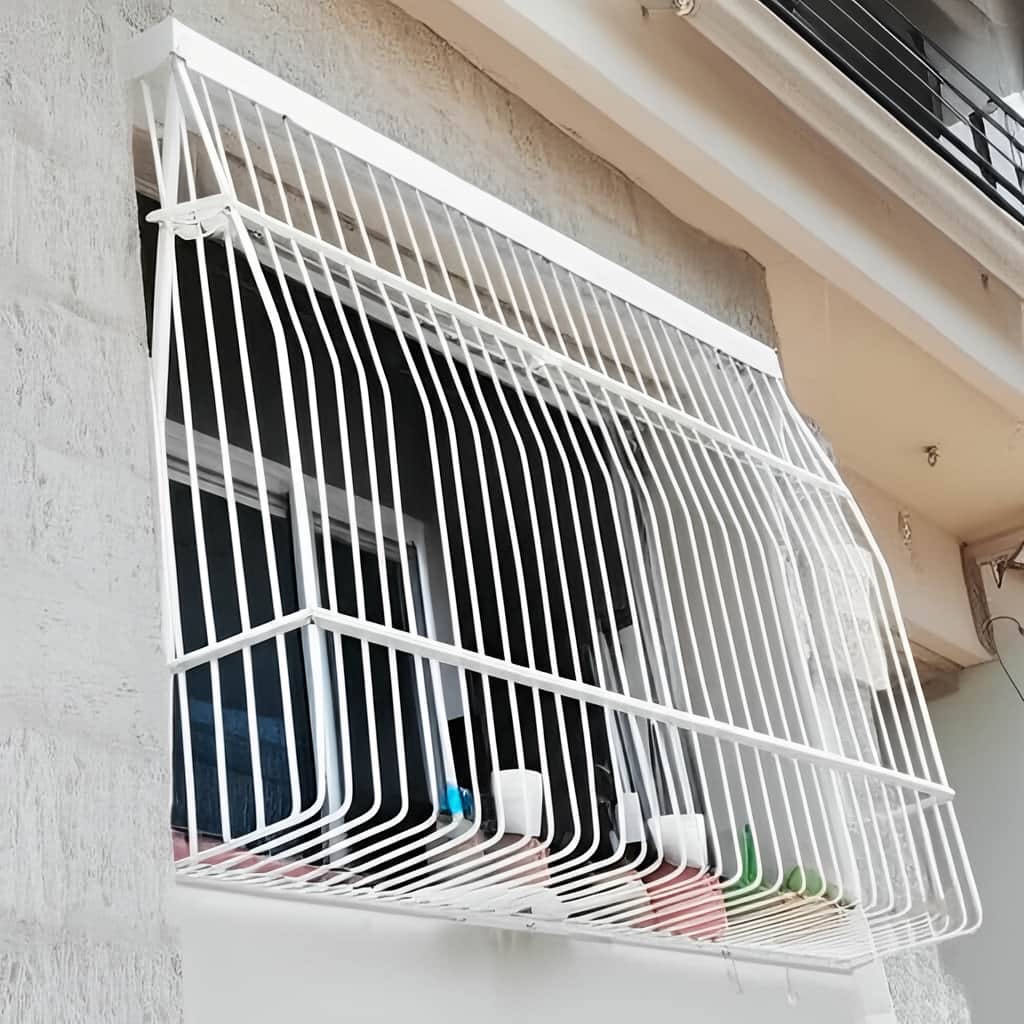 خرید حفاظ پنجره مدل سبدی ارکیده با جاگلدانی