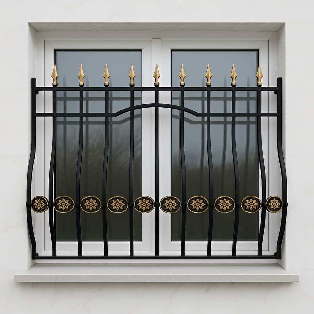 حفاظ پنجره ایمن سرنیزه دار