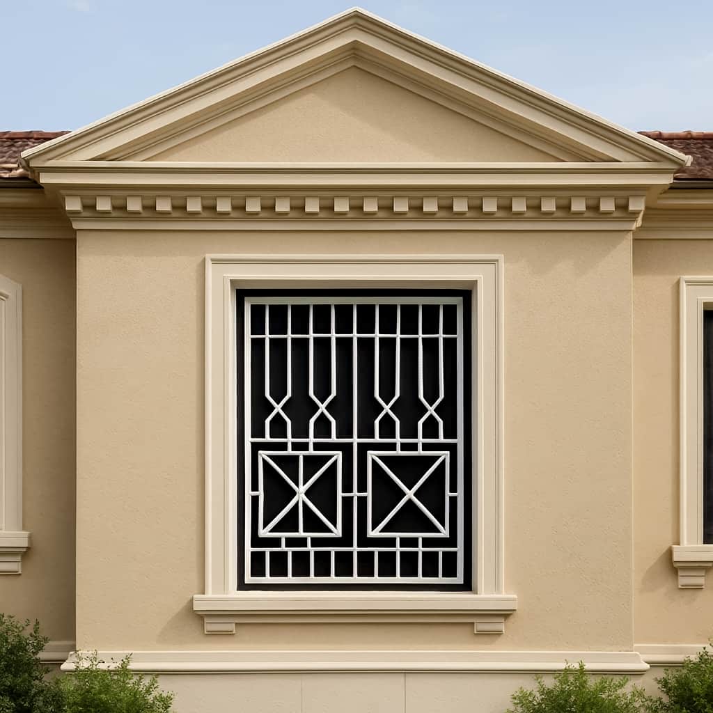 قیمت حفاظ پنجره مدل هندسی مدرن