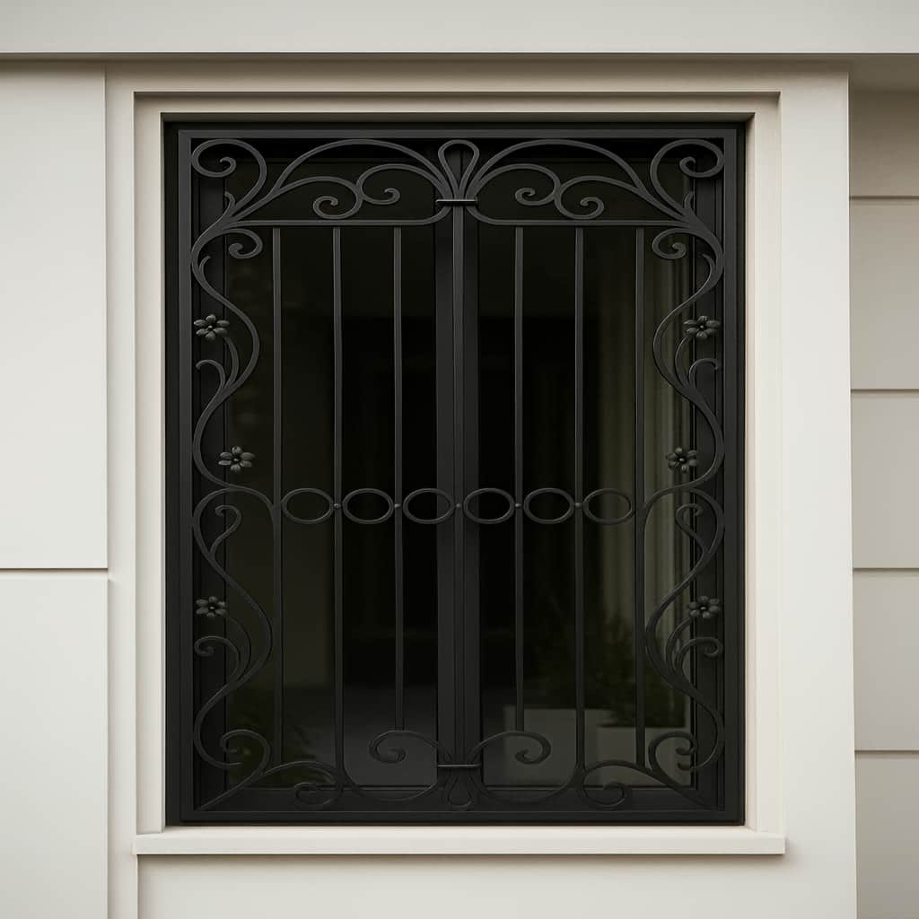 قیمت حفاظ پنجره مدل پیچک بهاری