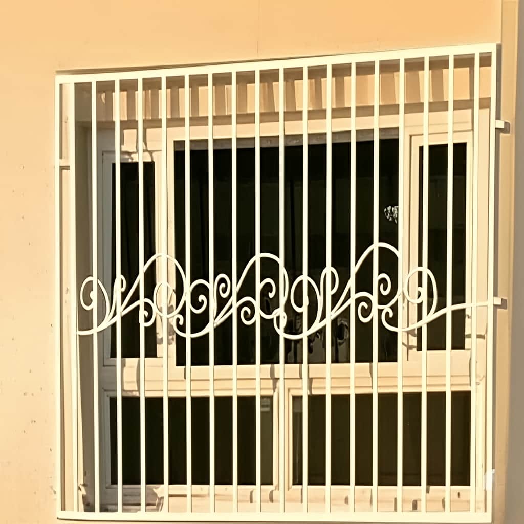 سفارش حفاظ پنجره مدل گل نیلوفری