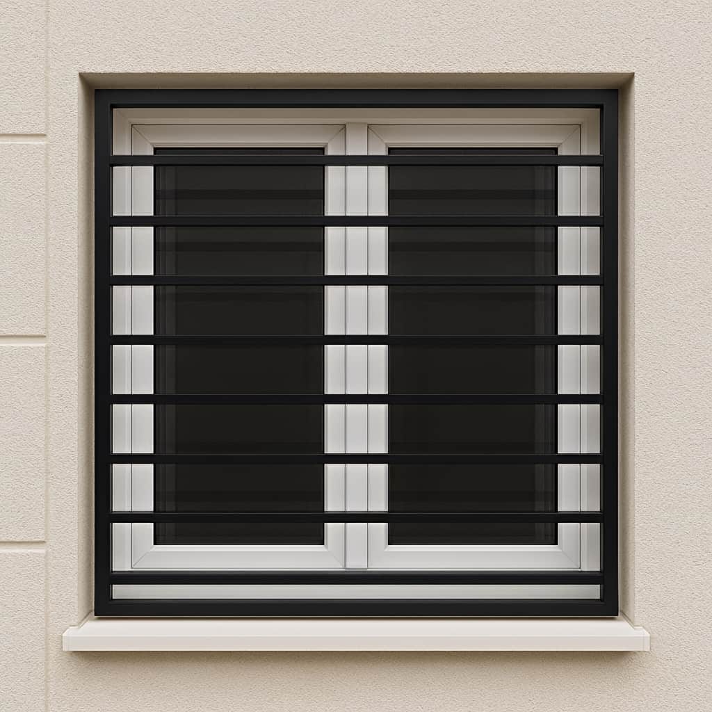 نصب حفاظ پنجره آهنی ساده