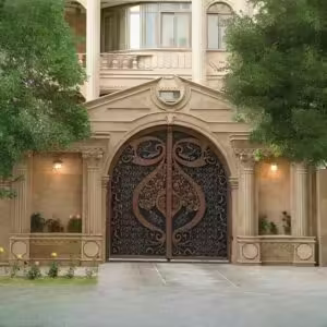 درب مدل دسته گل