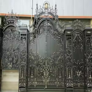 خرید درب فرفورژه فلزی لوکس و مقاوم