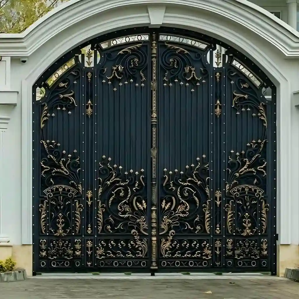 کارخانه درب حیاط ویلایی تولید مدل های جدید