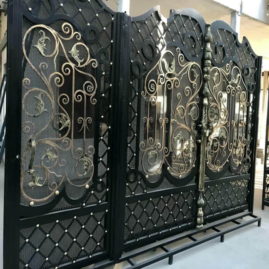 قیمت درب حیاط آهنی جدید