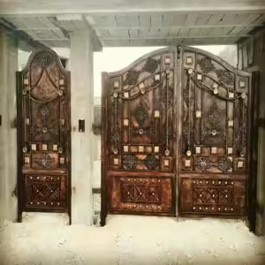 درب حیاط لاکچری مدرن و مقاوم