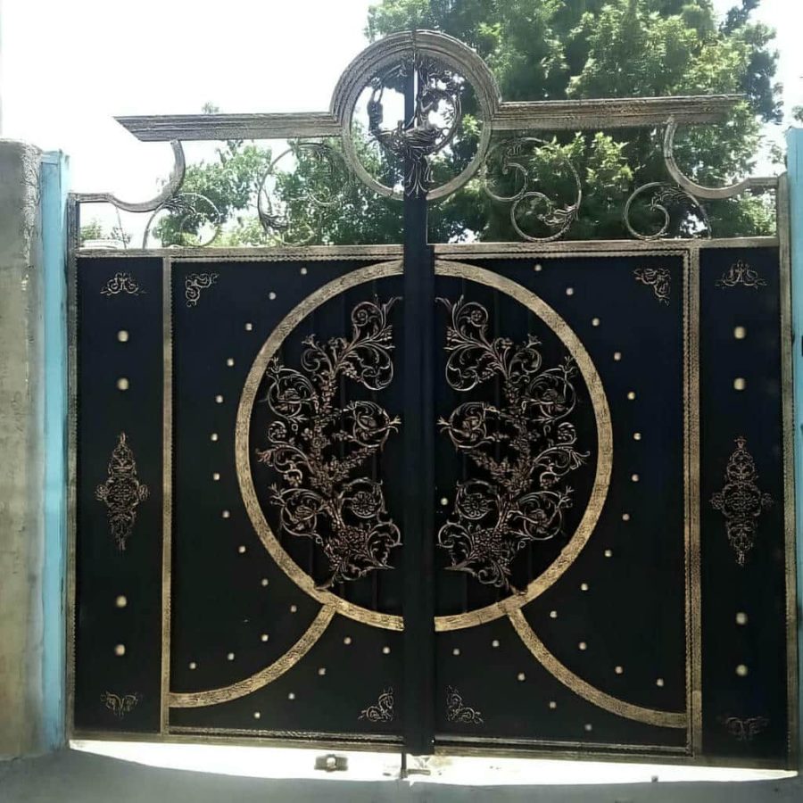 خرید درب باغی ویلایی لاکچری فرفورژه