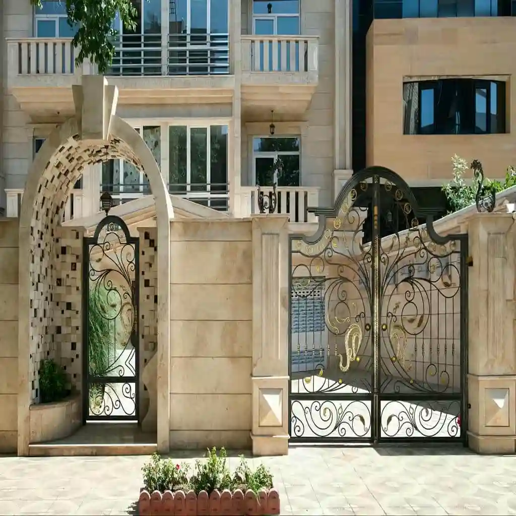 قیمت درب آهنی ورودی ساختمان کلاسیک