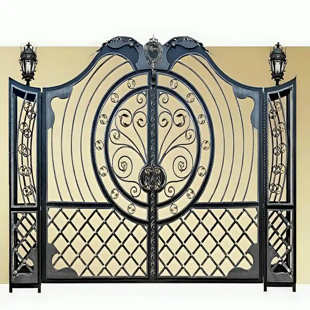 فروش درب دایره مصور لوکس