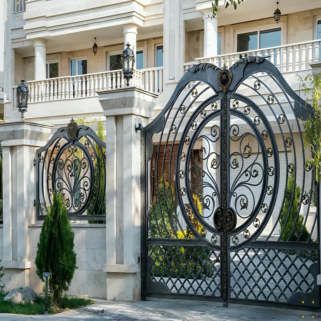 فروش درب دایره مصور هنری