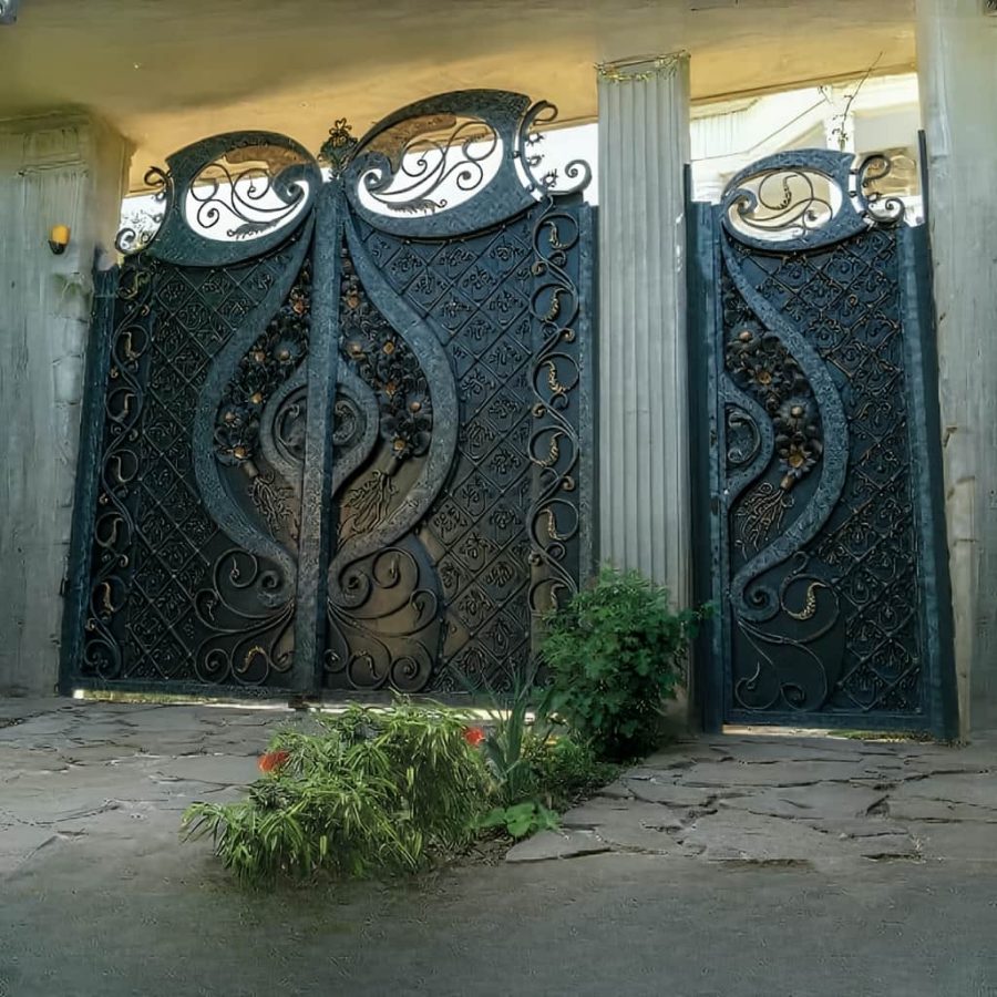 قیمت درب دسته گل ورودی ساختمان