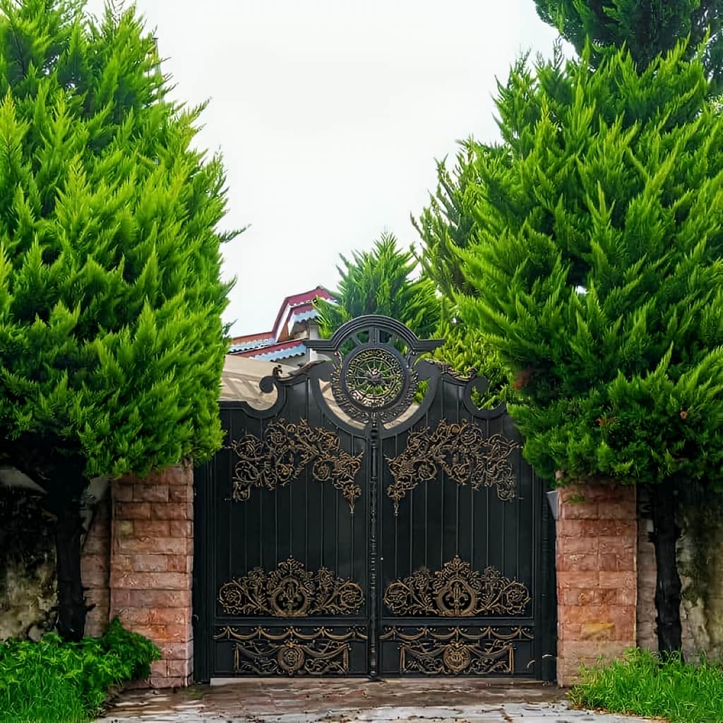 قیمت درب لادن با رنگ پودری