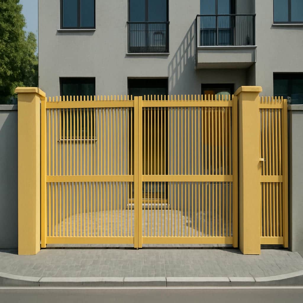 نصب درب آرالی فلزی