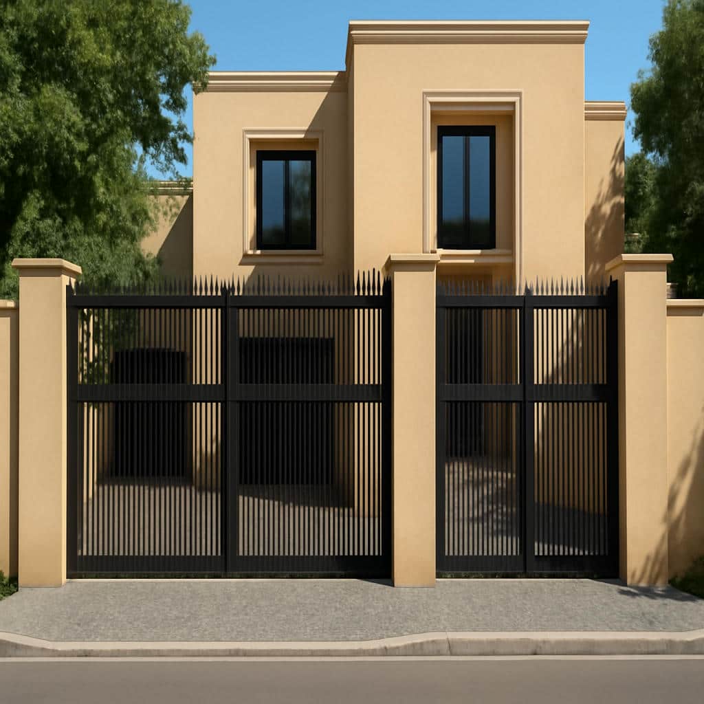 نصب درب آرالی ویلا