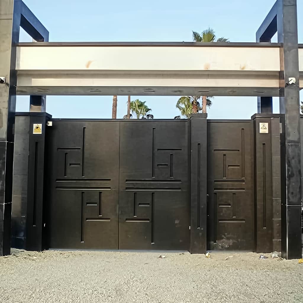 قیمت درب دیلایت با رنگ پودری