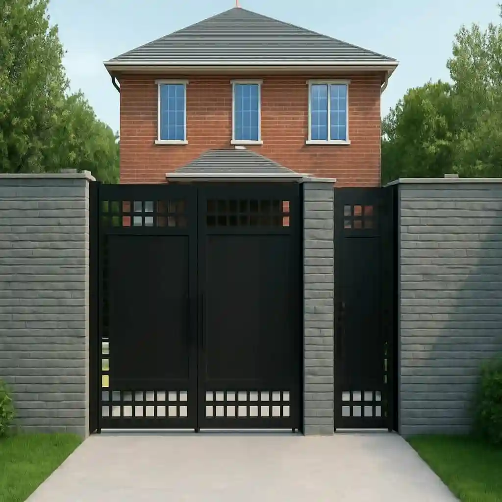 نصب درب کوآدرا فلزی