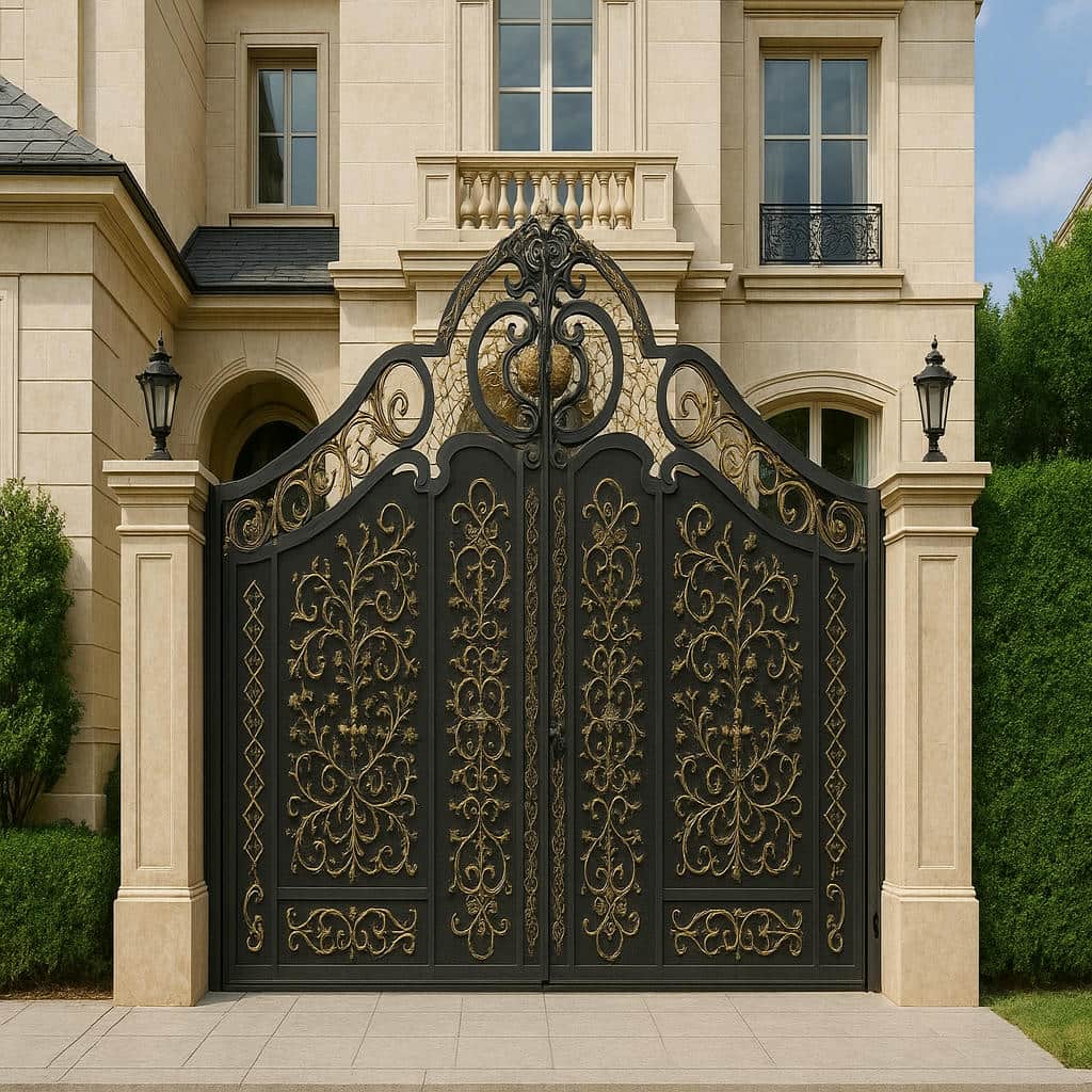 نصب درب میخک ویلا