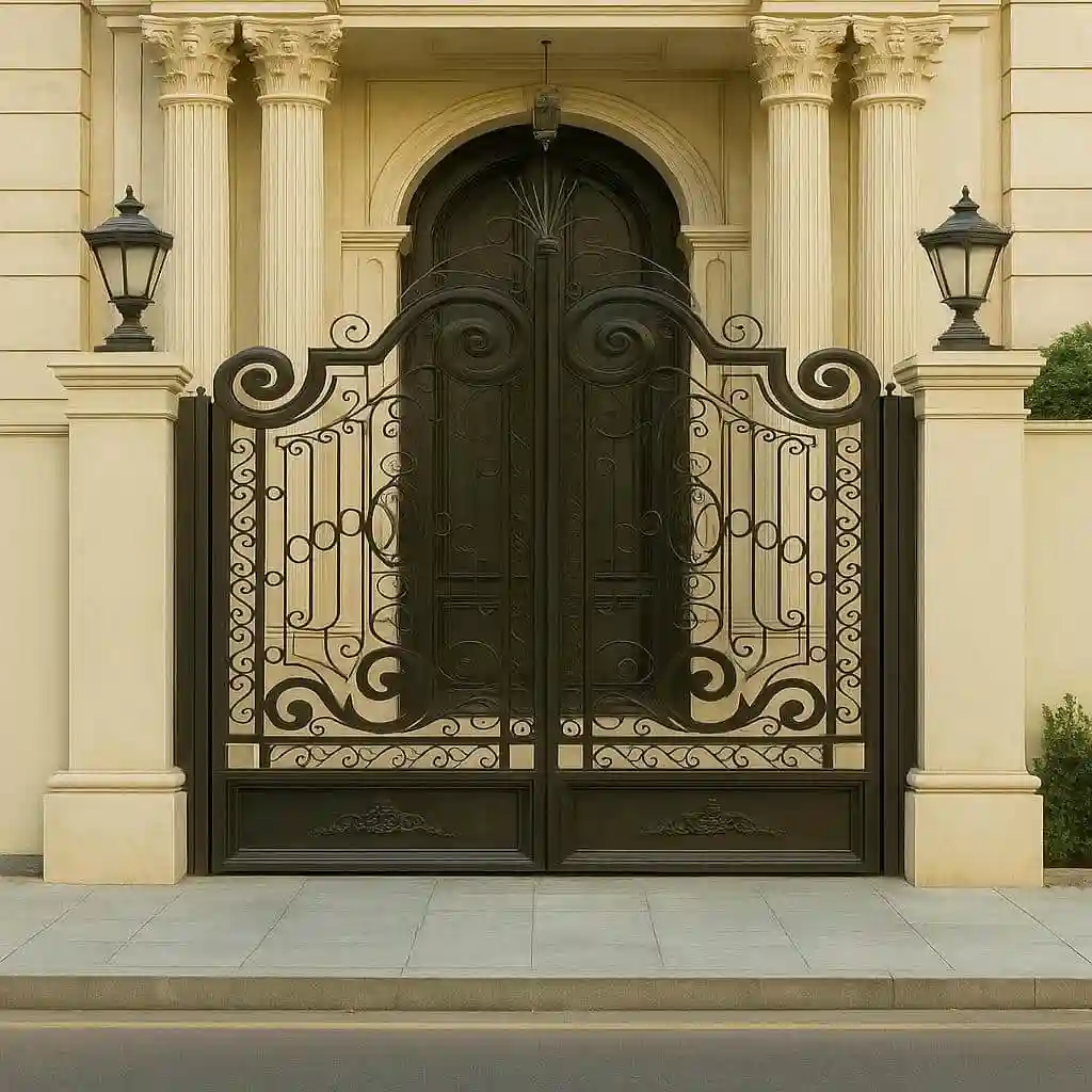 قیمت درب نگین با رنگ پودری