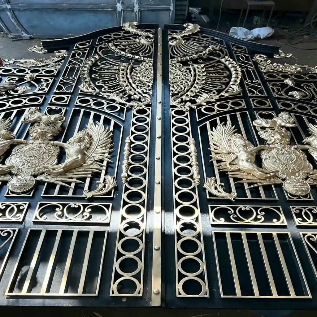 کارخانه ساخت درب فرفورژه فلزی مقاوم