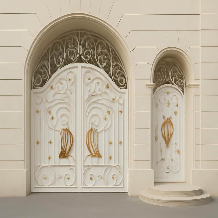 فروش درب پروانه طرح چوب