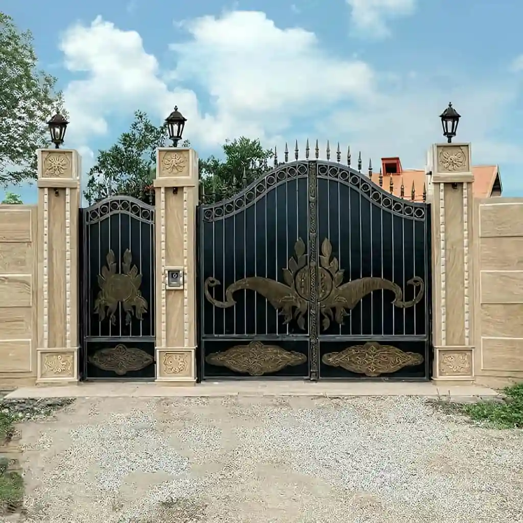 قیمت درب چناران با برش CNC