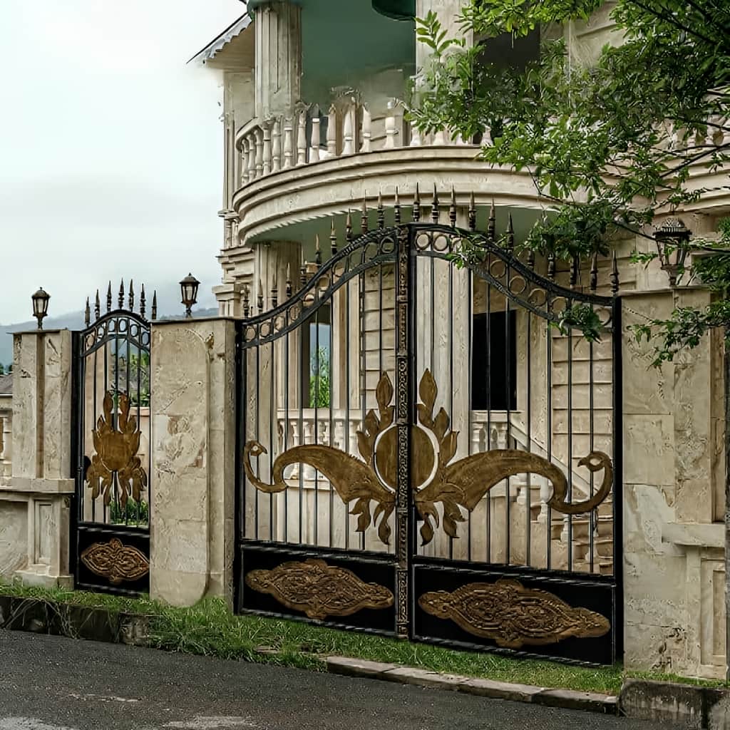 نصب درب چناران فلزی