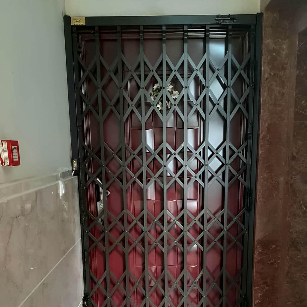 فروش درب آکاردئونی خانه چهارگل در رفسنجان