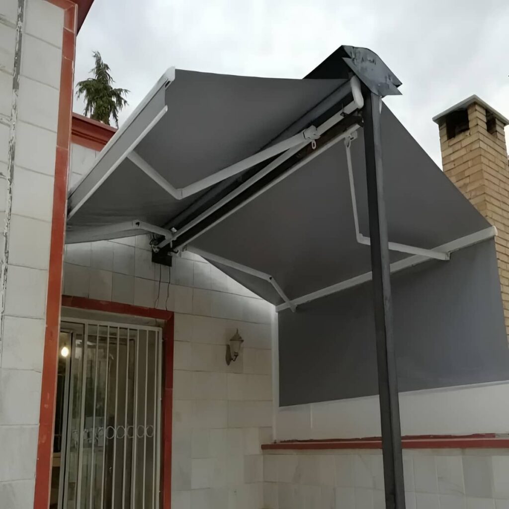 خرید سایه بان برقی اتوماتیک بازویی در سیرجان