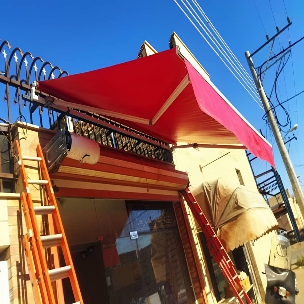 قیمت سایه بان برقی پارکینگی در باغ عباس‌آباد
